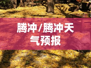 腾冲/腾冲天气预报