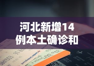 河北新增14例本土确诊和30例无症状/河北新增14例本土确