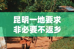 昆明一地要求非必要不返乡/昆明异地不返乡