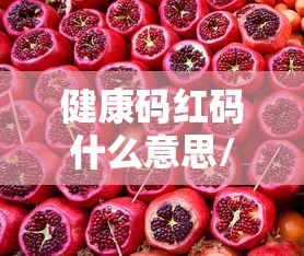 健康码红码什么意思/健康码红码代表啥