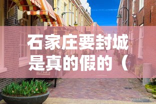 石家庄要封城是真的假的（石家庄是否需要封城?专家分析）