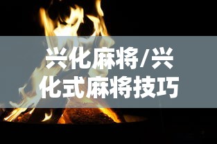 兴化麻将/兴化式麻将技巧