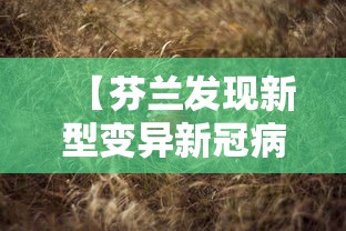 【芬兰发现新型变异新冠病毒/芬兰发现冠状病毒】