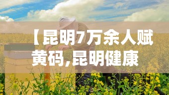 【昆明7万余人赋黄码,昆明健康码黄码怎么处理】