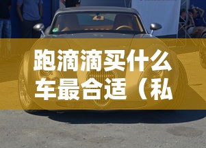 跑滴滴买什么车最合适（私家车干点什么挣钱）