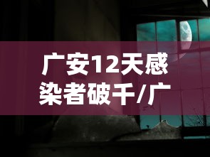 广安12天感染者破千/广安有一例新型冠状病毒