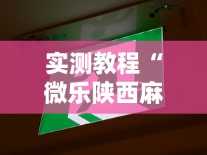 实测教程“微乐陕西麻将怎么老是输”通用版下载教程