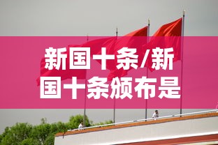 新国十条/新国十条颁布是在哪一年 新国十条/新国十条颁布是在哪一年