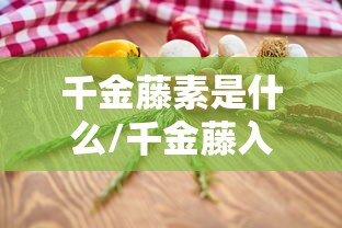 千金藤素是什么/千金藤入药