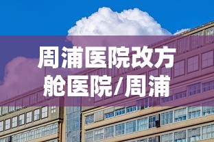 周浦医院改方舱医院/周浦医院oa