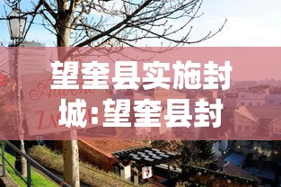望奎县实施封城:望奎县封闭了吗