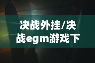决战外挂/决战egm游戏下载