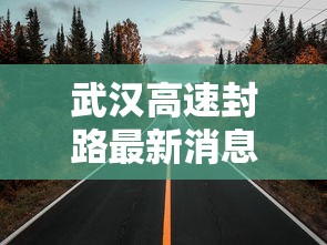 武汉高速封路最新消息今天10时/武汉高速封闭最新消息